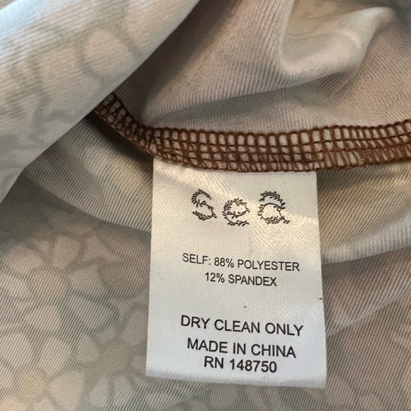Sea NY Women’s Shopbop Exclusive Floral Top, Size S, Brown Color - Picture 7 of 9